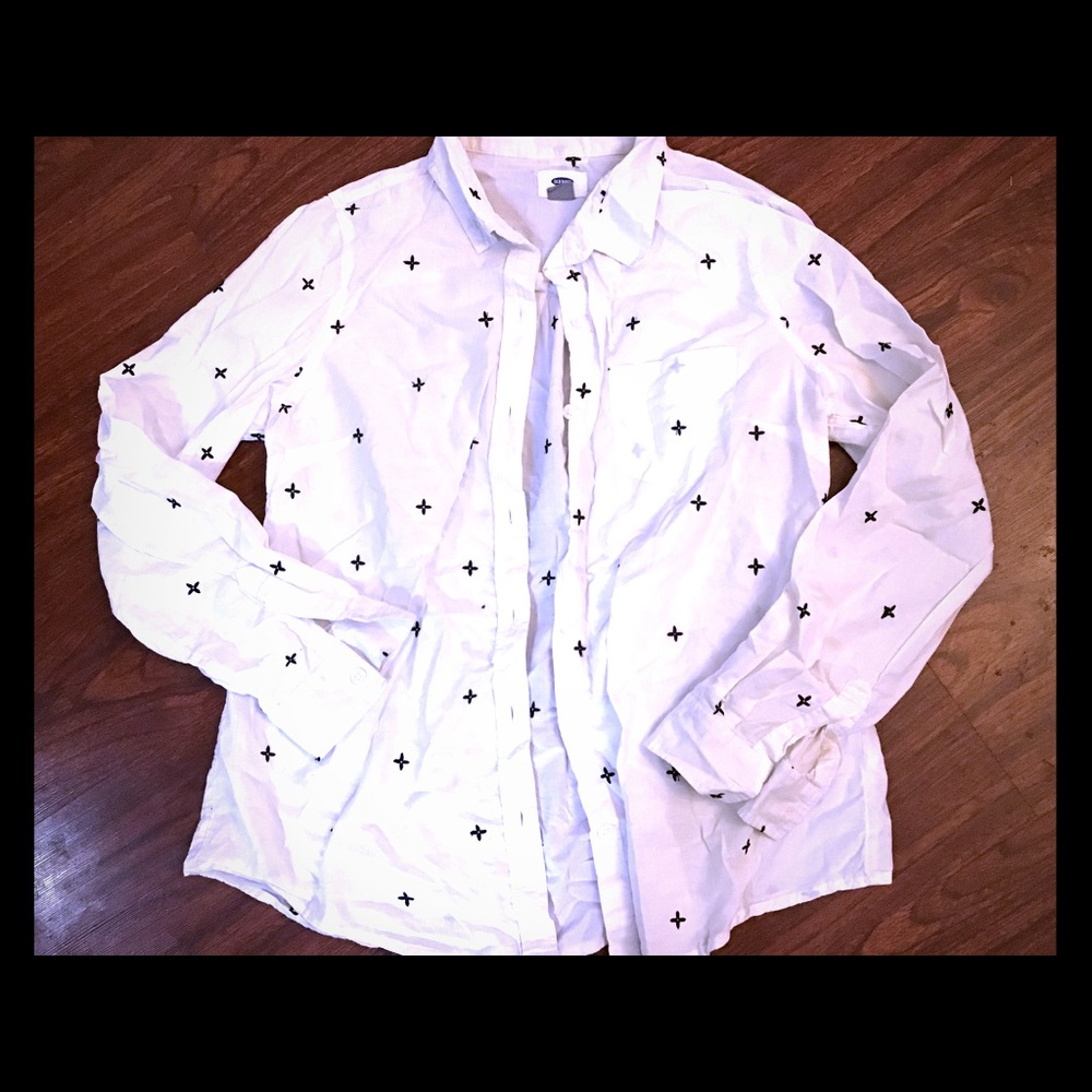 White button up shirt